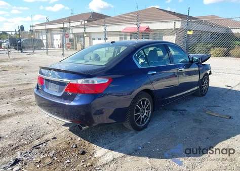 2013 Honda Accord Ex-L V-6 from USA, damaged, VIN 1HGCR3F82DA046903